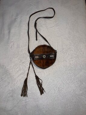 Western Boho Trinity Ranch Hair on Cowhide Crossbody